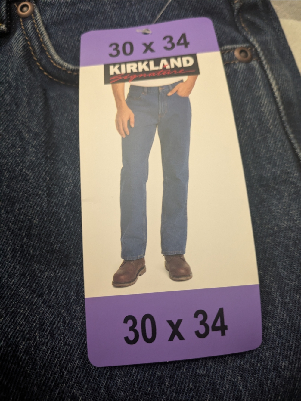 Kirkland Signature Indigo Straight-Leg Men's Jeans